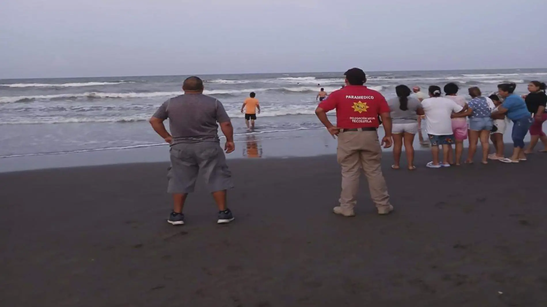 Joven ahogado en playa de Tecolutla